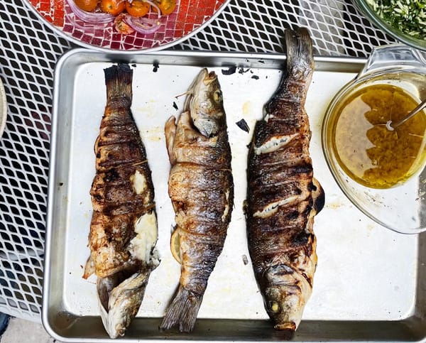 A whole grilled fish? You shouldn’t have.